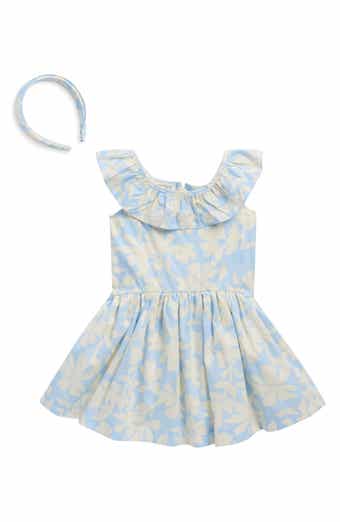 Scotch & Soda Kids' Print Dress & Headband Set