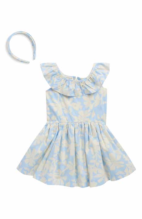 Scotch & Soda Kids' Print Dress & Headband Set