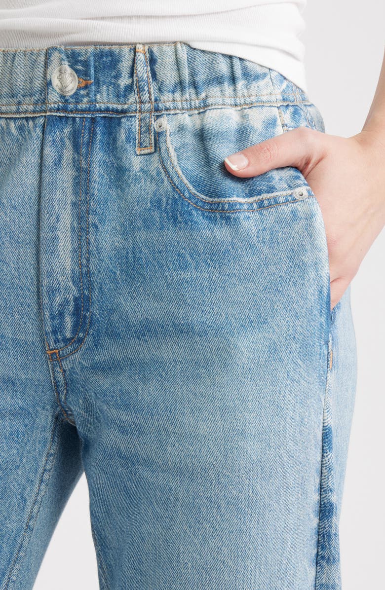 rag & bone Miramar High Waist French Terry Jogger Jeans, Alternate, color, Valen