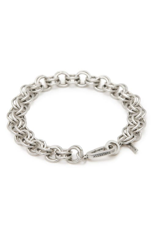 Allsaints Coy Multi Chain Carabiner Bracelet