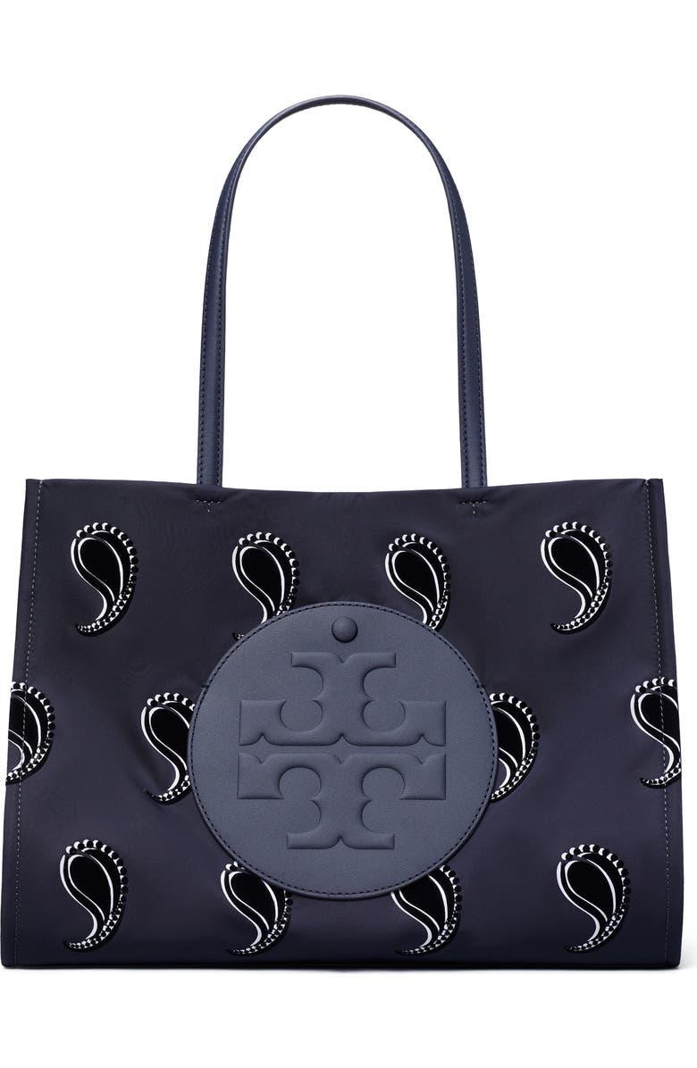Tory Burch Small Ella Print Tote, Main, color,