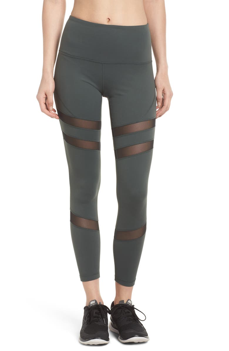 Zella Good Sport High Waist Midi Leggings, Main, color, 