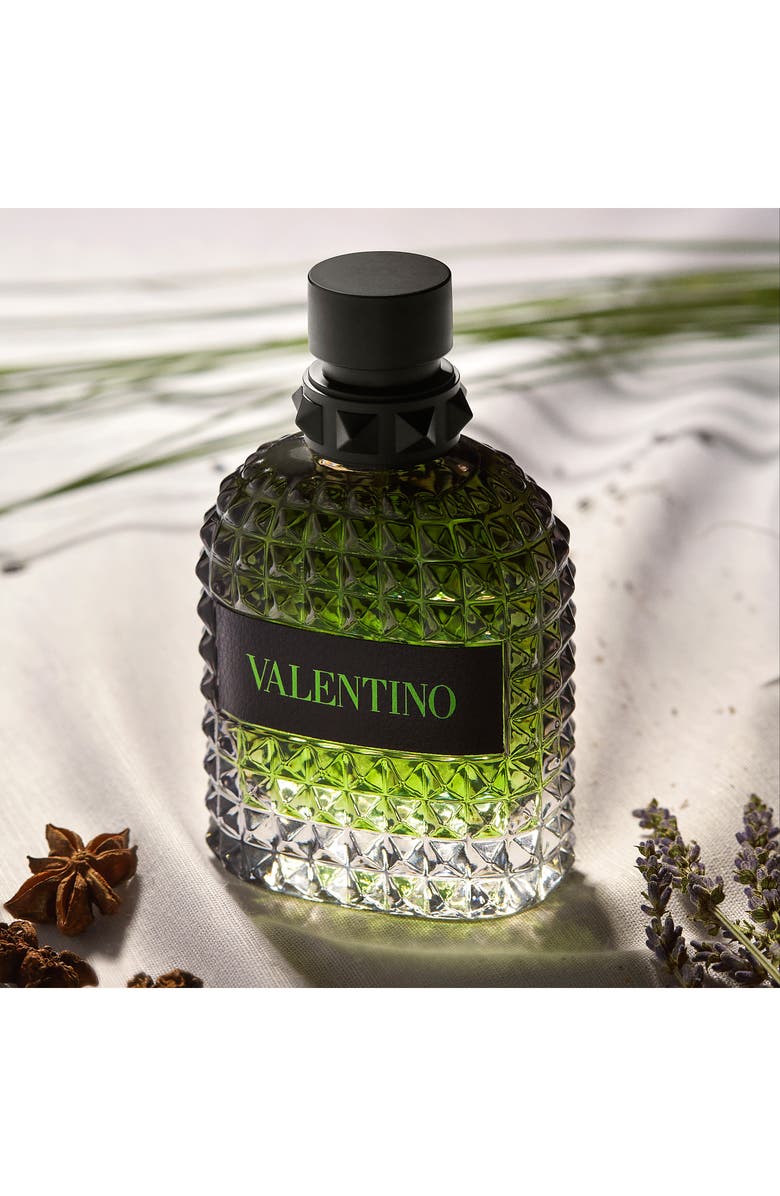 Valentino Born In Roma Uomo Green Stravaganza Eau de Toilette, Alternate, color, 