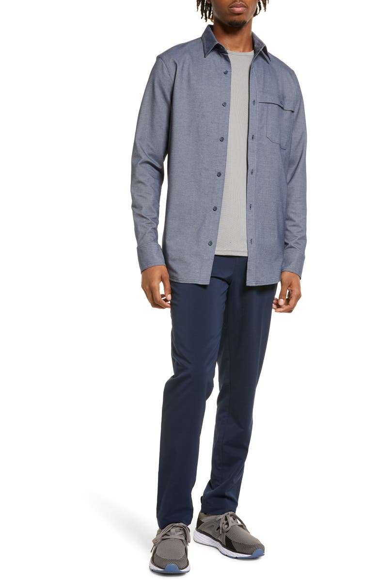 Zella Hybrid Tech Commuter Pants, Alternate, color,