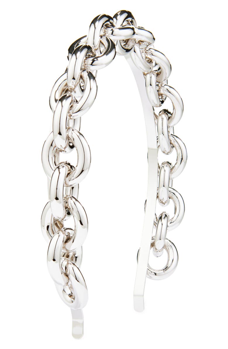 Simone Rocha Chain Headband, Main, color,