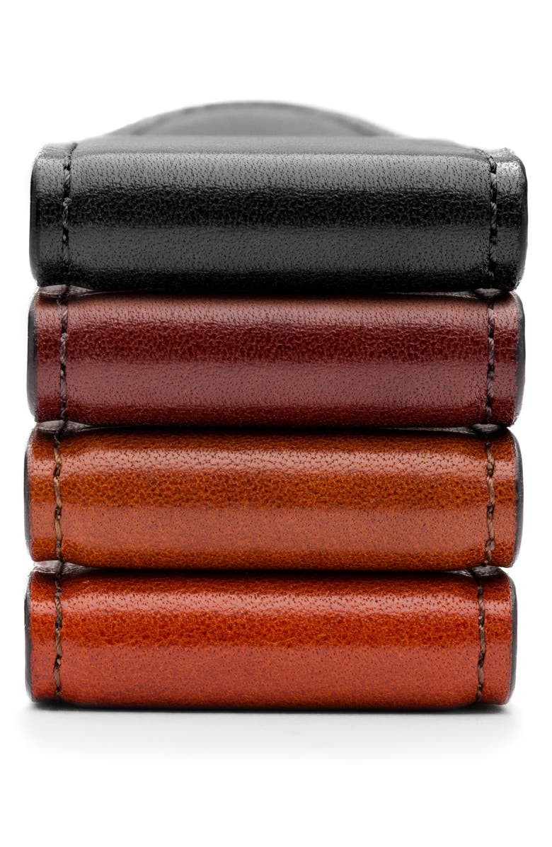 Bosca Leather Money Clip, Alternate, color, 