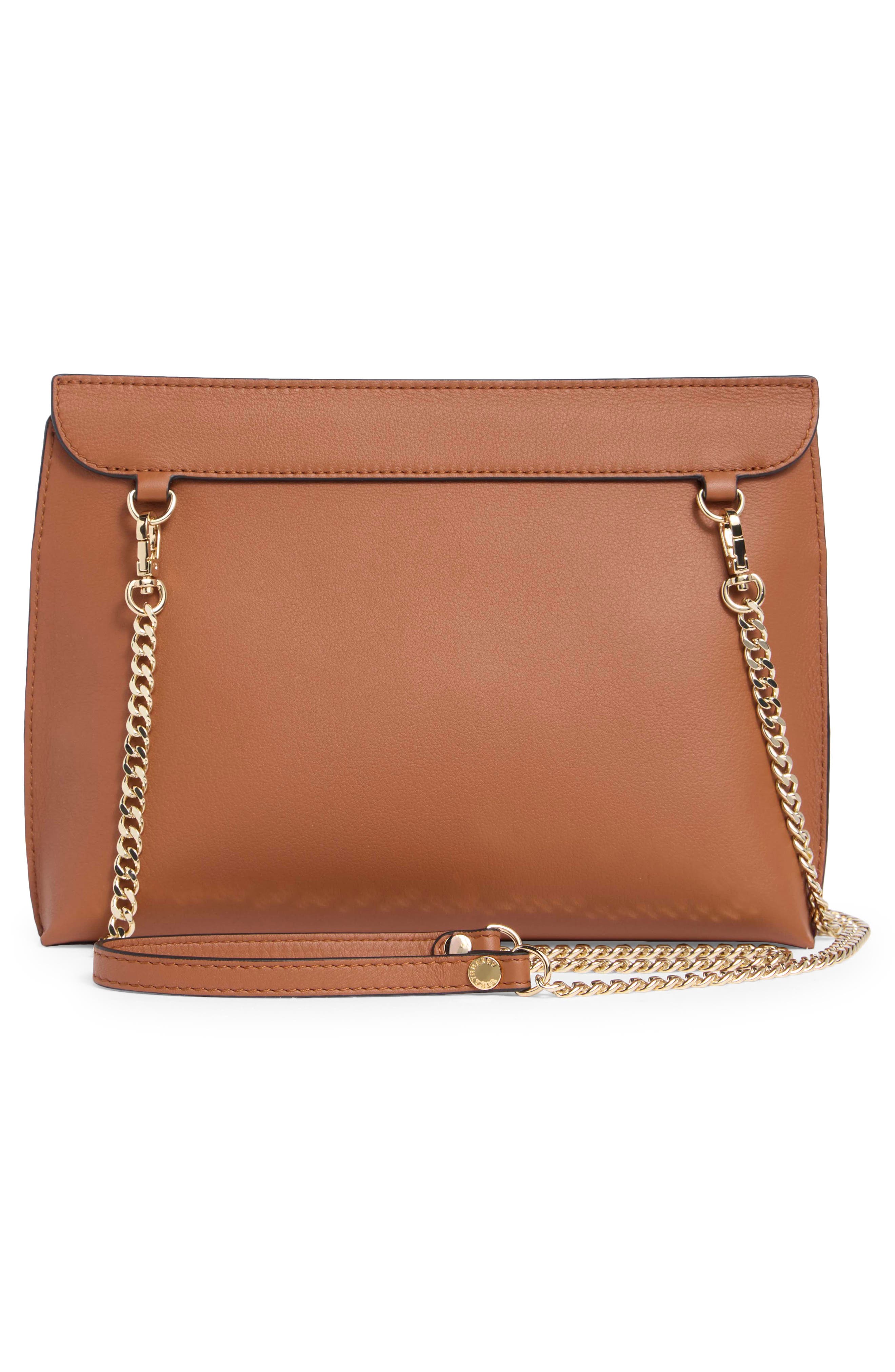 Stylist Clutch Bag, Alternate, color, CHESTNUT