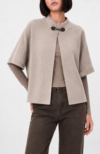 By Design Kaitlyn Cape In Tapioca Heather