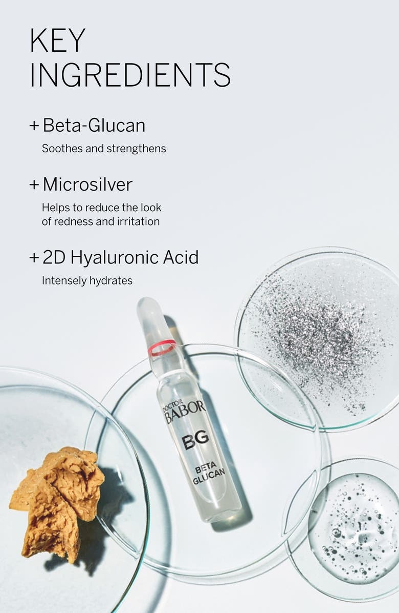 BABOR Power Serum Ampoule: Beta-Glucan, Alternate, color,