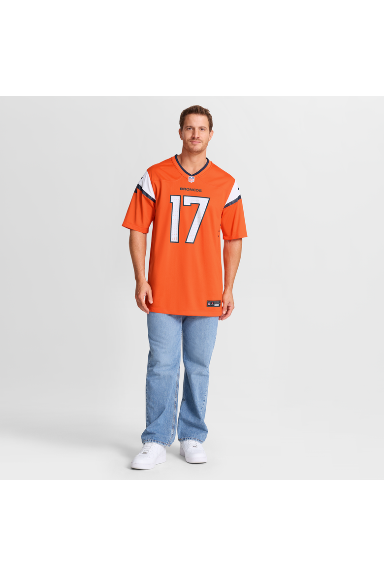 Men's Nike Jaylen Waddle Orange Denver Broncos Game Jersey, Alternate, color, Orange