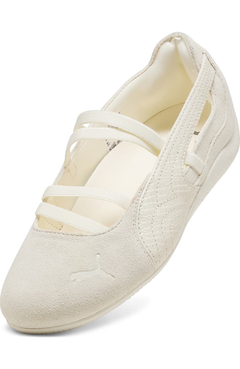 PUMA Speedcat Ballet Python II Sneaker, Alternate, color, Alpine Snow/ Warm White