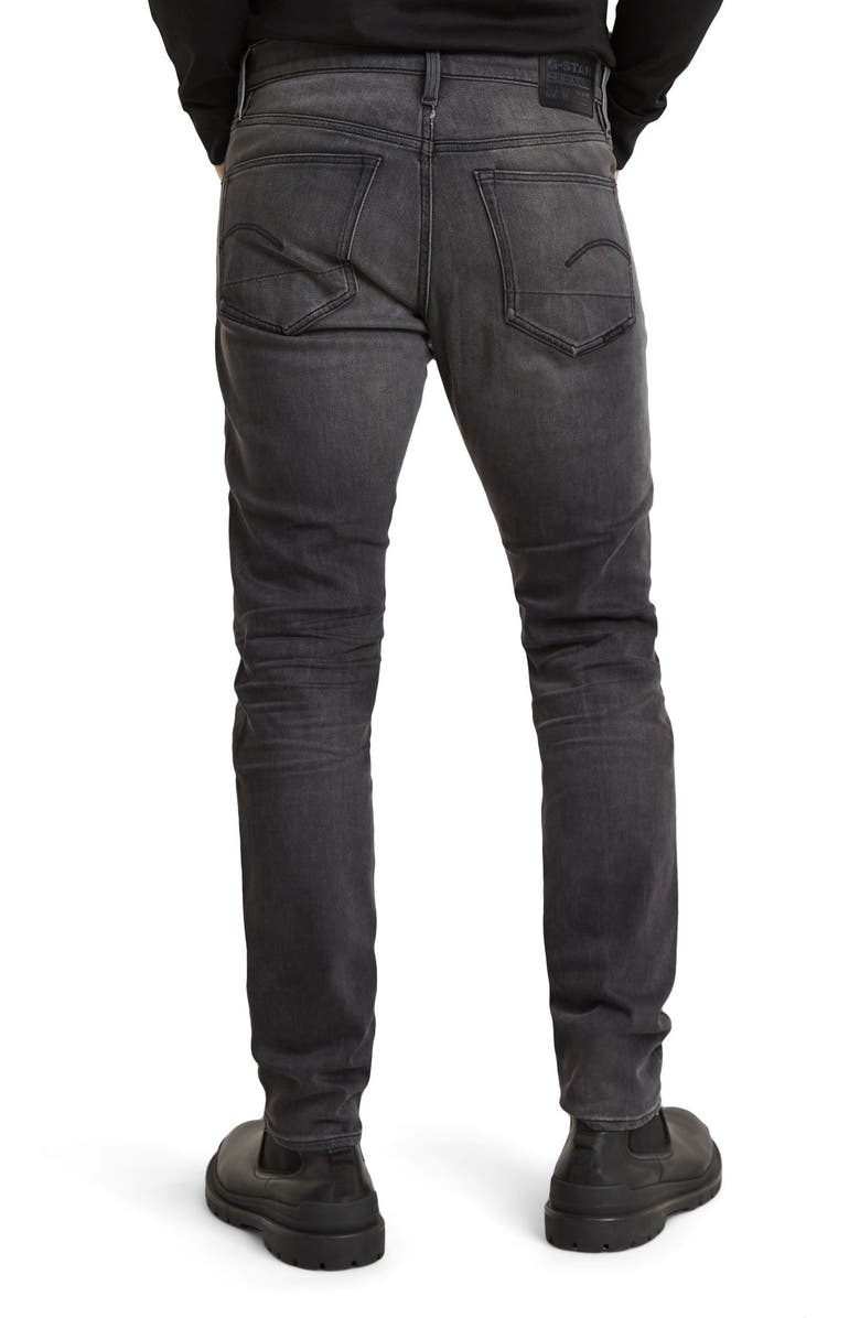 G-Star RAW 3301 Slim Fit Jeans, Alternate, color, Antic Charcoal