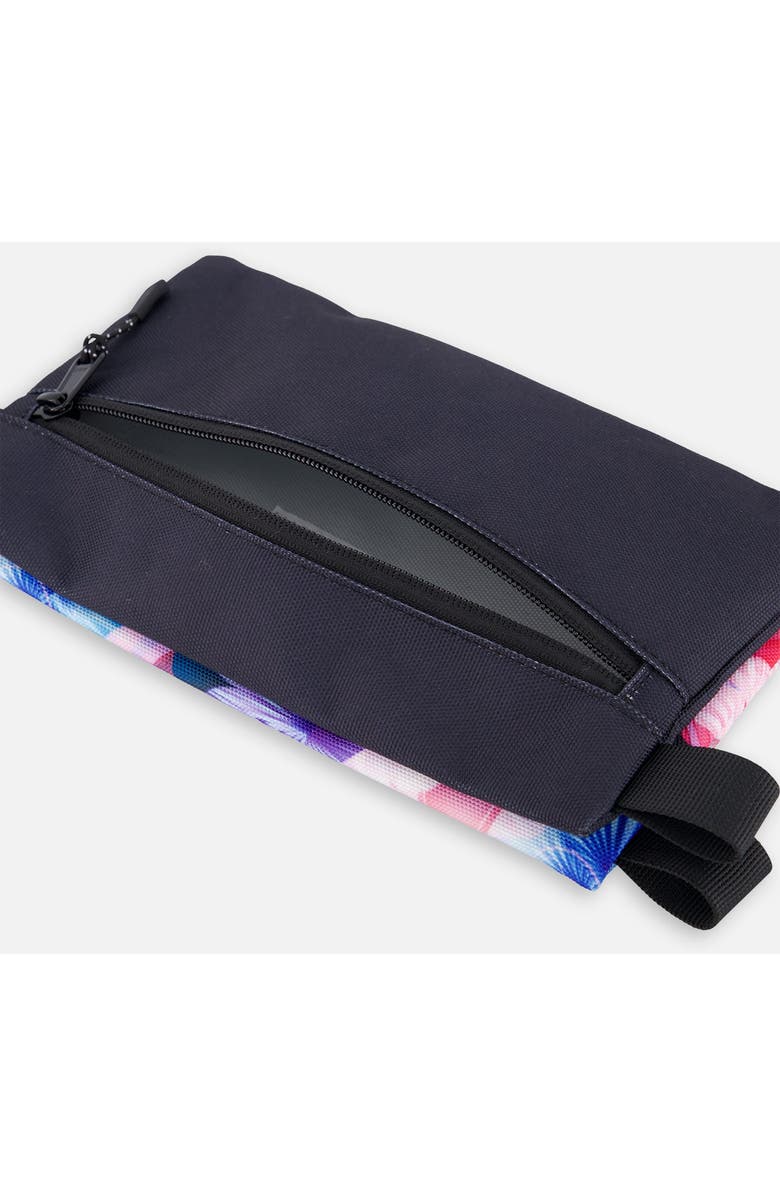 Deux par Deux Double Pencil Case Butterfly, Alternate, color, Black