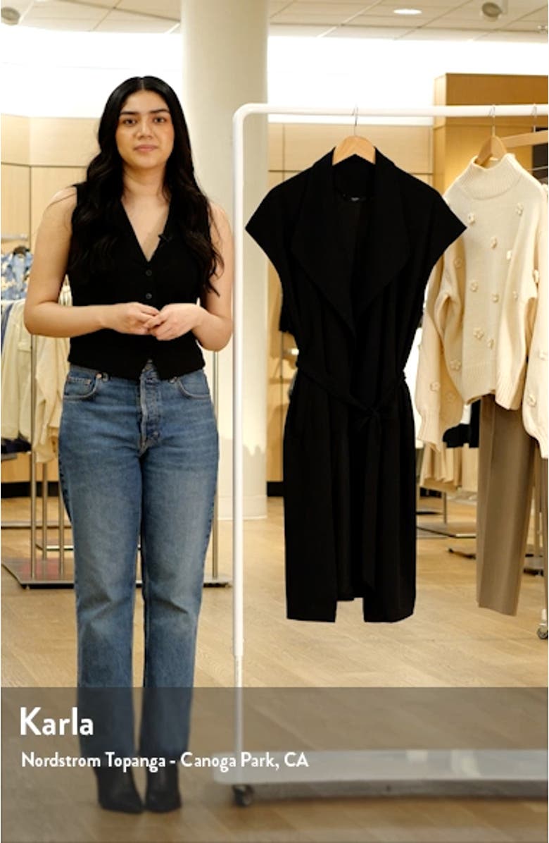 Allison Long Vest, sales video thumbnail