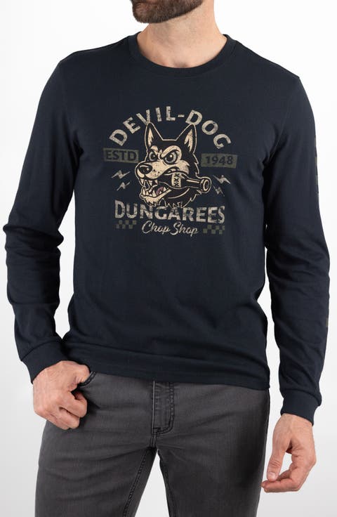 Chop Shop Long Sleeve Graphic Tee