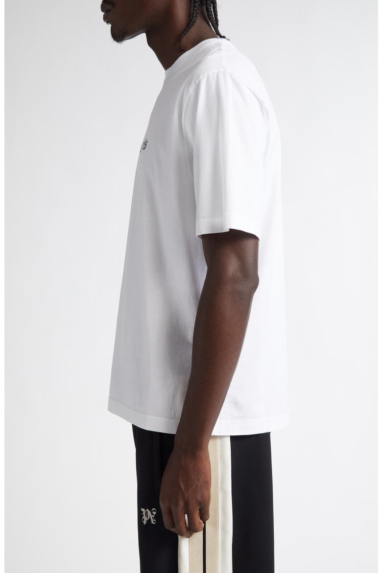 Classic Logo Slim Fit Cotton Graphic T-Shirt, Alternate, color, WHITE BLACK