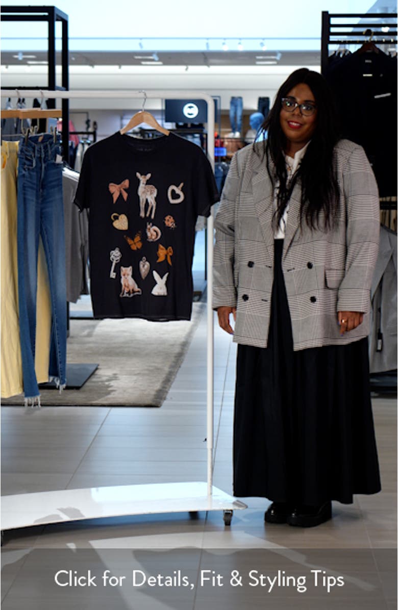 Vintage Animals Cotton Graphic T-Shirt, sales video thumbnail