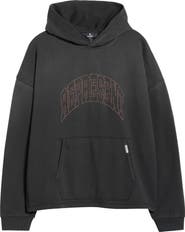 Represent Beaded Logo Cotton Hoodie