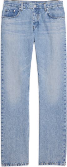 Low Rise Straight Leg Jeans