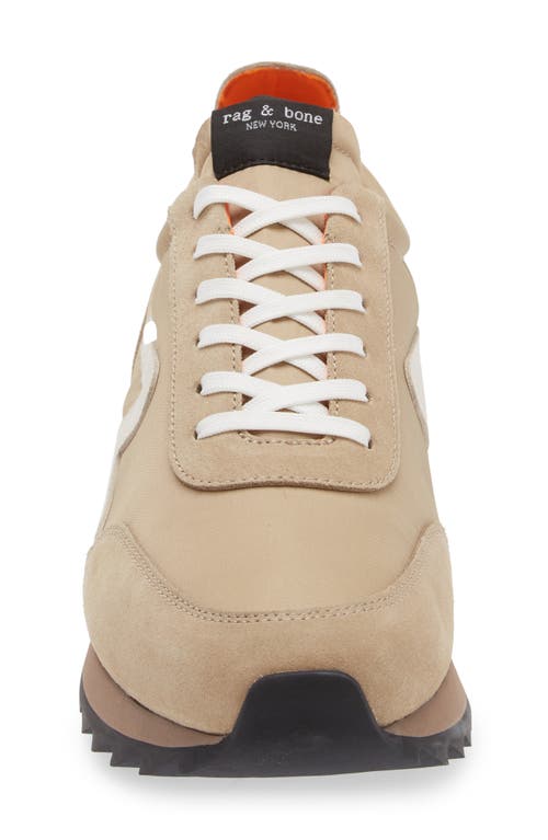 Rag & Bone Retro Runner Bomber Sneaker In Brown