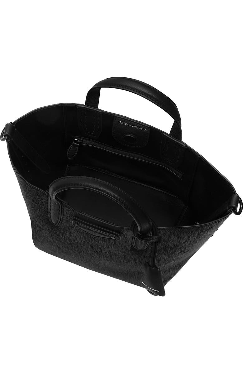 Rebecca Minkoff Small Riley Tote, Alternate, color, Black