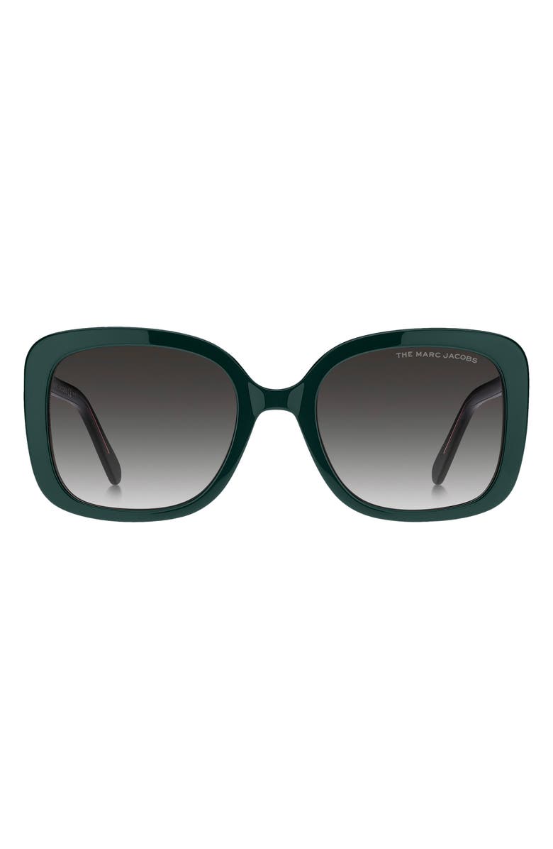 54mm Gradient Square Sunglasses