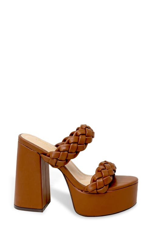 Chase & Chloe Chase And Chloe Traci Platform Sandal