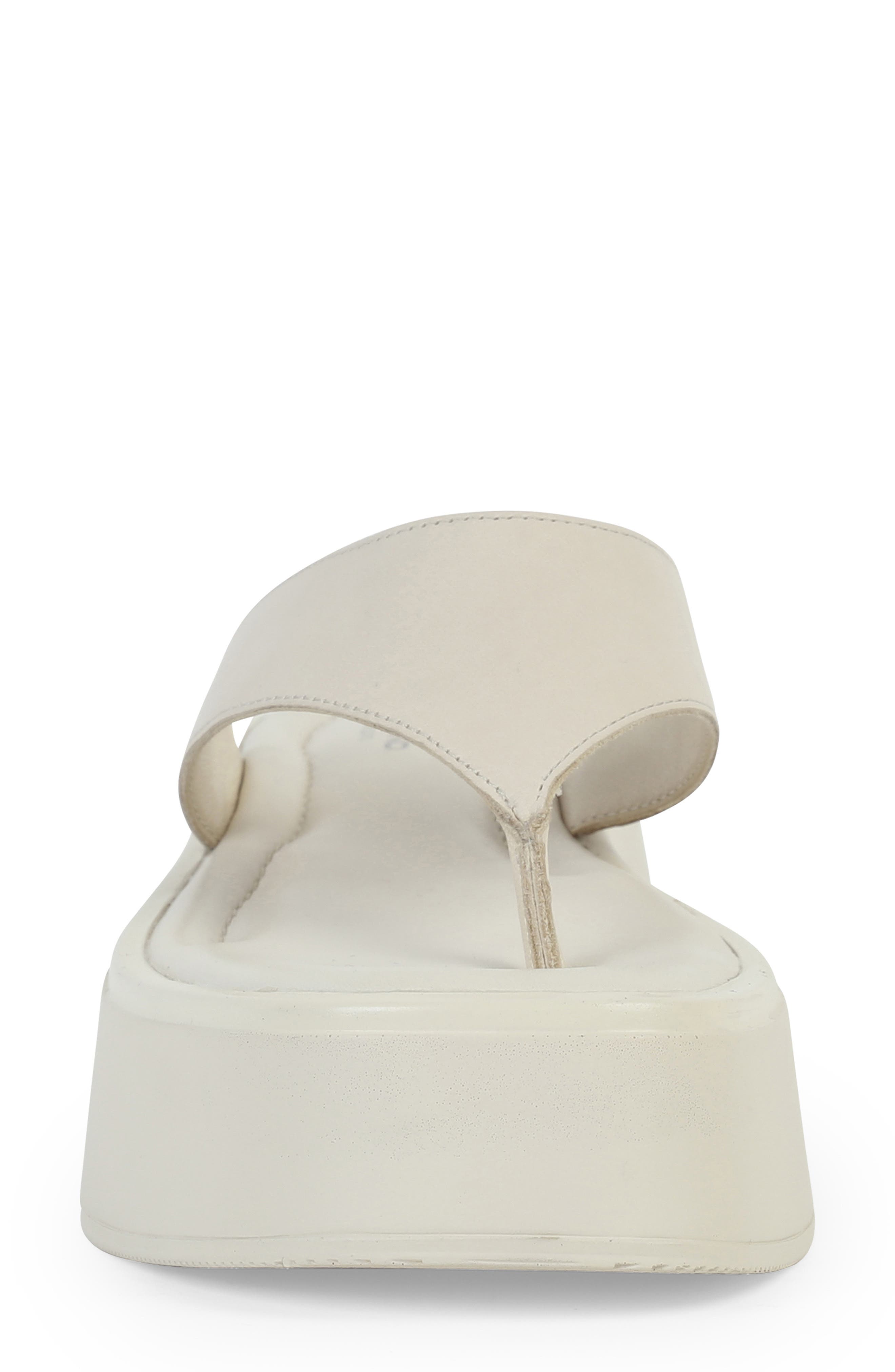 Vagabond Courtney Platform Flip Flop, Alternate, color, OFF WHITE