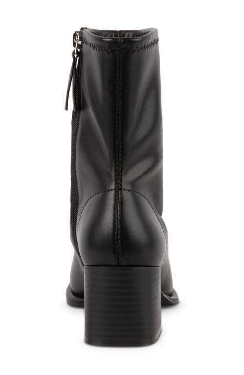 Steve Madden Pammy Block Heel Bootie In Black