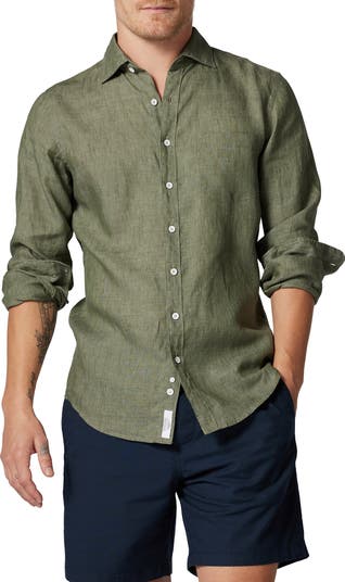 Coromandel Button-Up Linen Shirt
