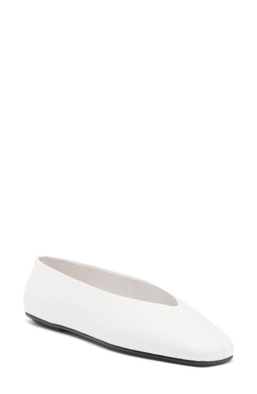 Jeffrey Campbell Fathom Flat In White