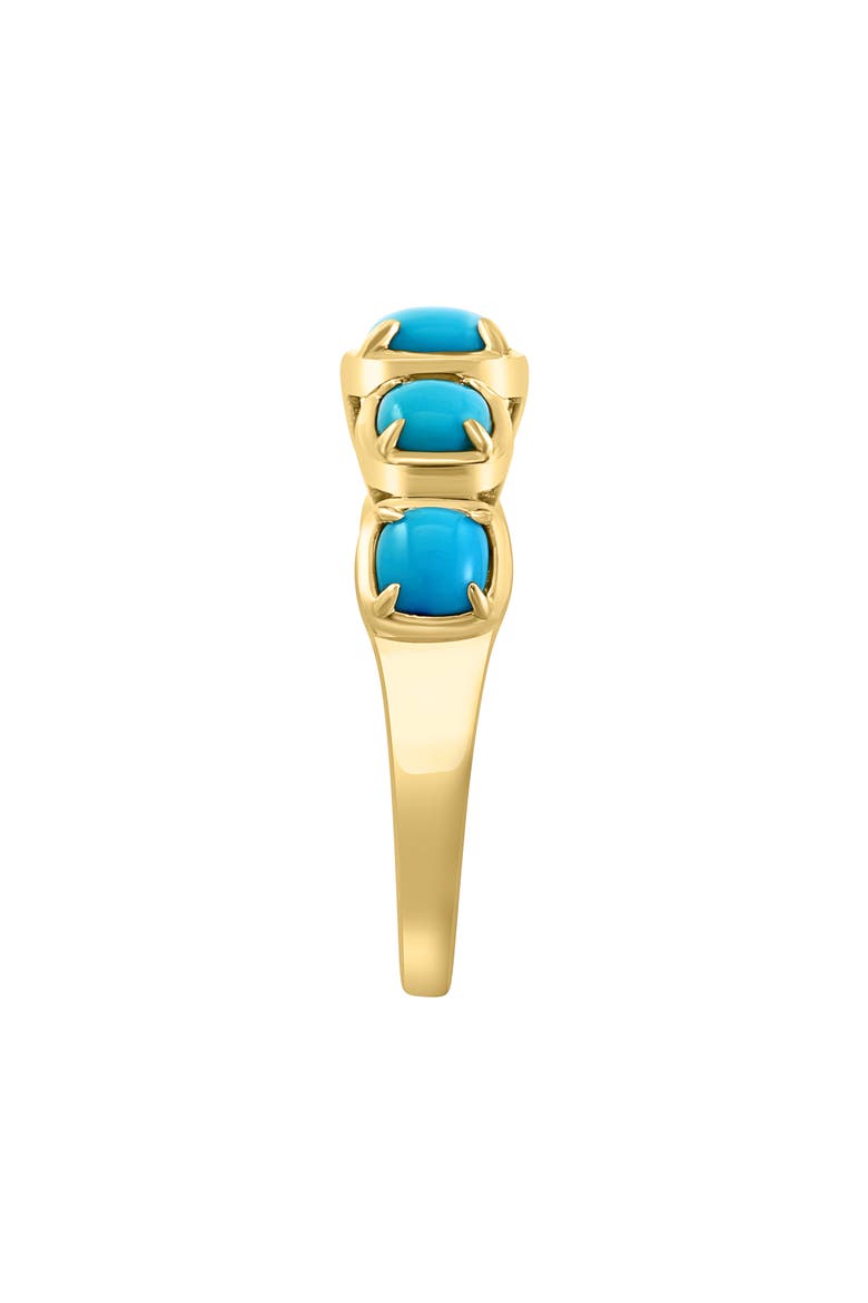 Turquoise Band Ring, Alternate, color, BLUE