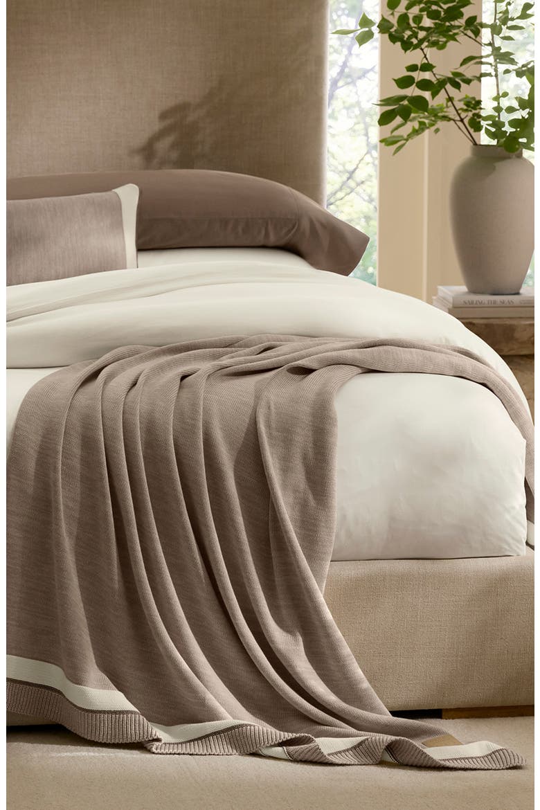 Court Knit Throw Blanket, Alternate, color, HEATHERED OATMEAL