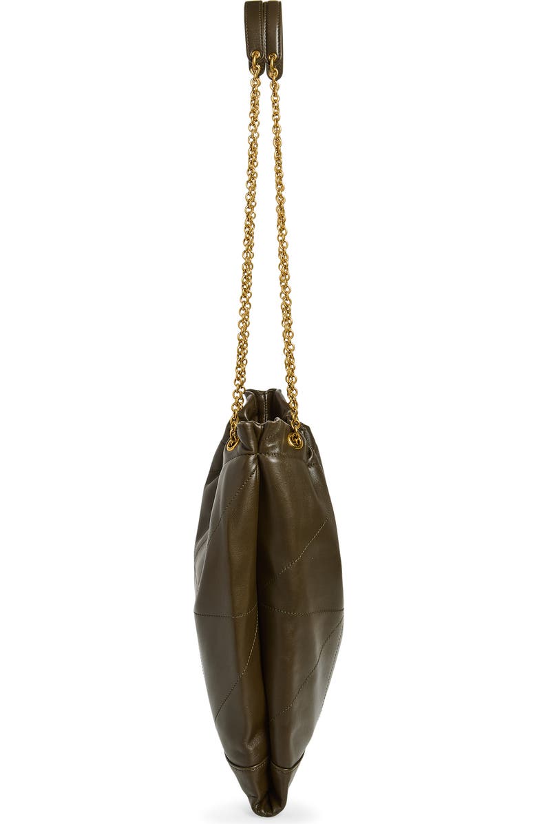 Saint Laurent Jamie 4.3 Patchwork Leather Shoulder Bag, Alternate, color, Light Musk