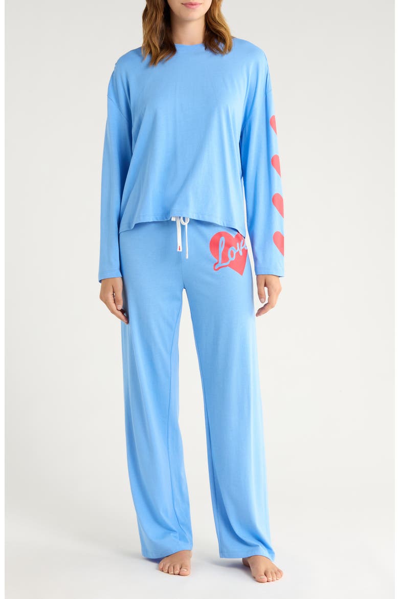 Holiday Softee Pajamas, Main, color, SEA