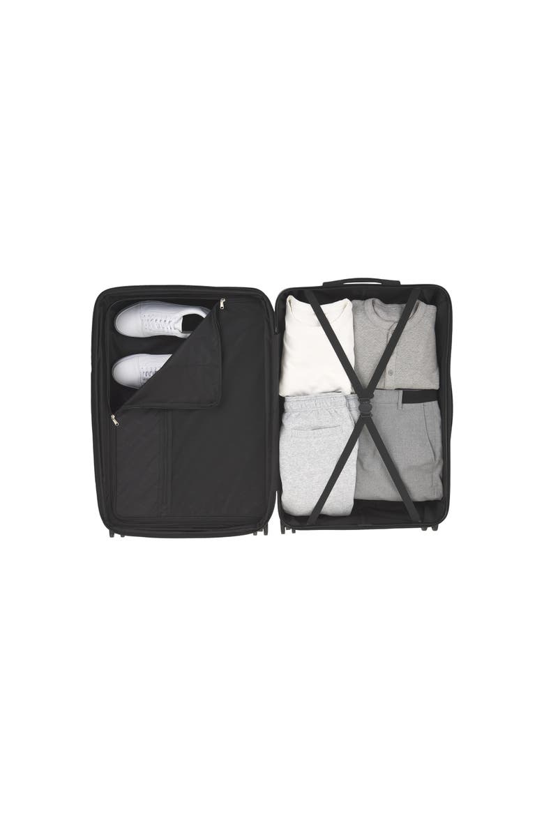 Lisbon 2 Piece Hardside Luggage Set with Expansion, Alternate, color, Sage green