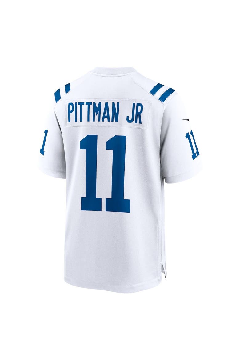 Men's Nike Michael Pittman Jr. White Indianapolis Colts Game Jersey, Alternate, color, WHITE