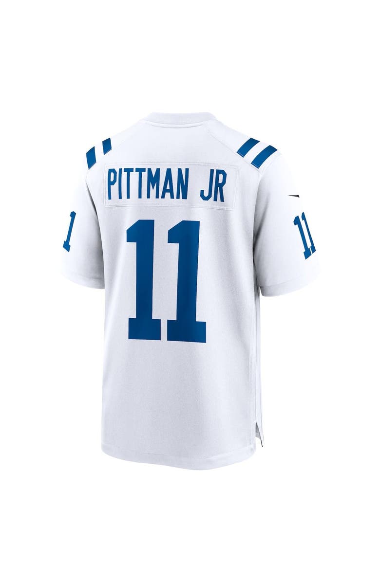 Nike Men's Nike Michael Pittman Jr. White Indianapolis Colts Game Jersey, Alternate, color,