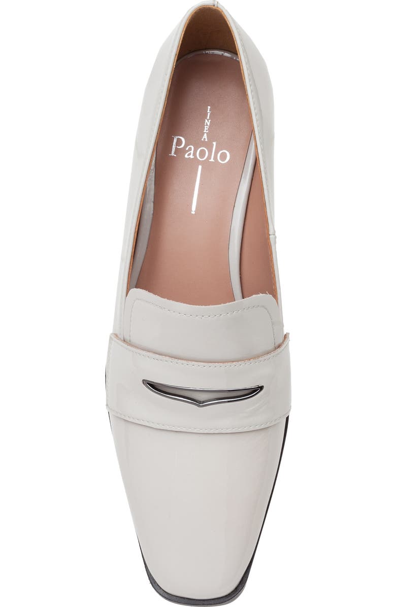 Linea Paolo Miramar Penny Loafer Pump, Alternate, color, Dove