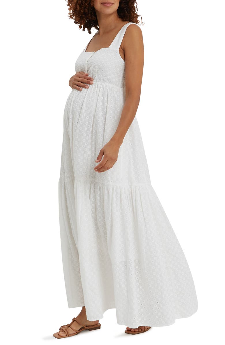 Nom Maternity Colette Maternity/Nursing Sundress, Alternate, color, 