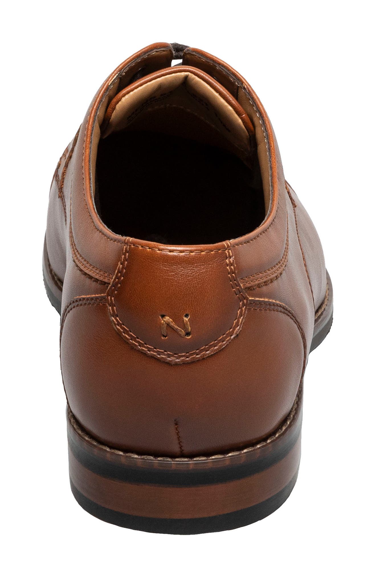 NUNN BUSH Wedgewood Cap Toe Derby, Alternate, color, Cognac