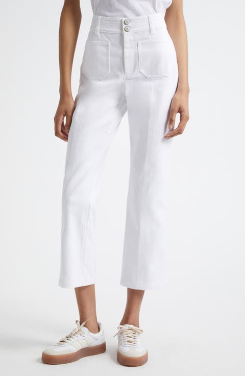 Patch Pocket Crop Jeans