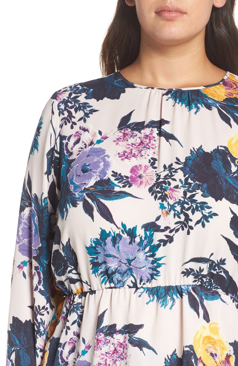 Halogen<sup>®</sup> Cinched Waist Blouse, Alternate, color, 