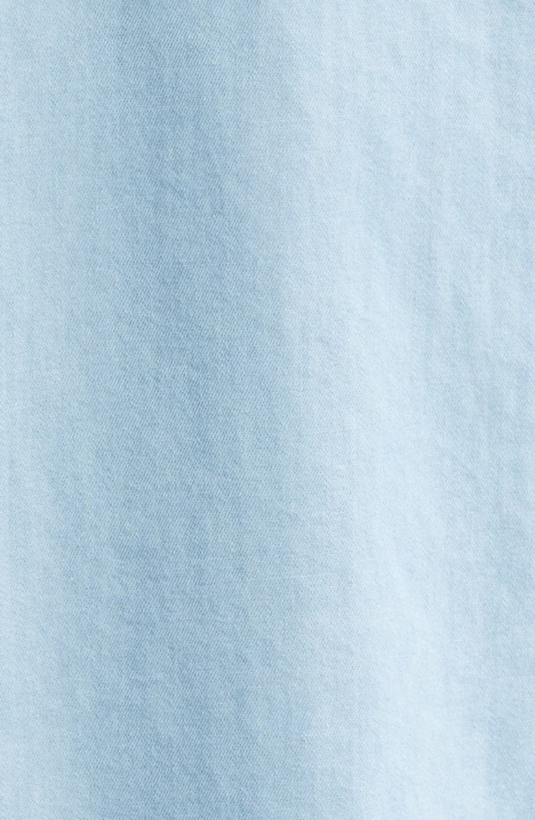 Peter Millar Crown Crafted Elio Cotton Button-Up Shirt, Alternate, color, Light Indigo