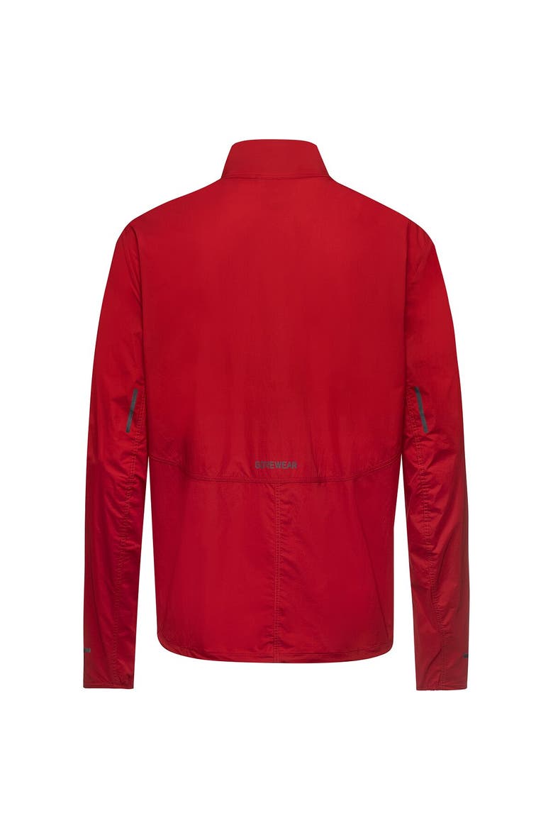 Concurve 3d Graphic Windbreaker - Men's, Alternate, color, Utility Red
