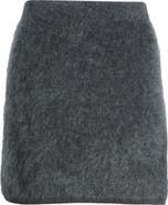 Nordstrom Brushed Cashmere Miniskirt