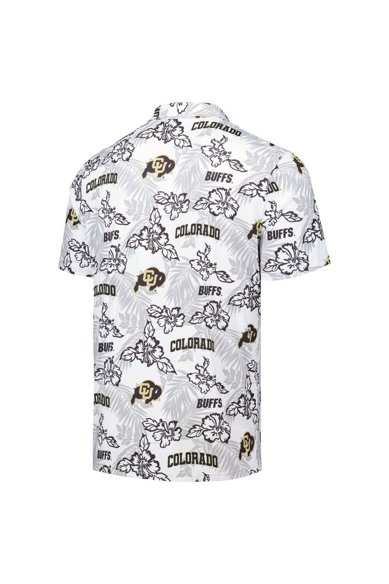 Men's Reyn Spooner  White Colorado Buffaloes Performance Polo, Alternate, color, White