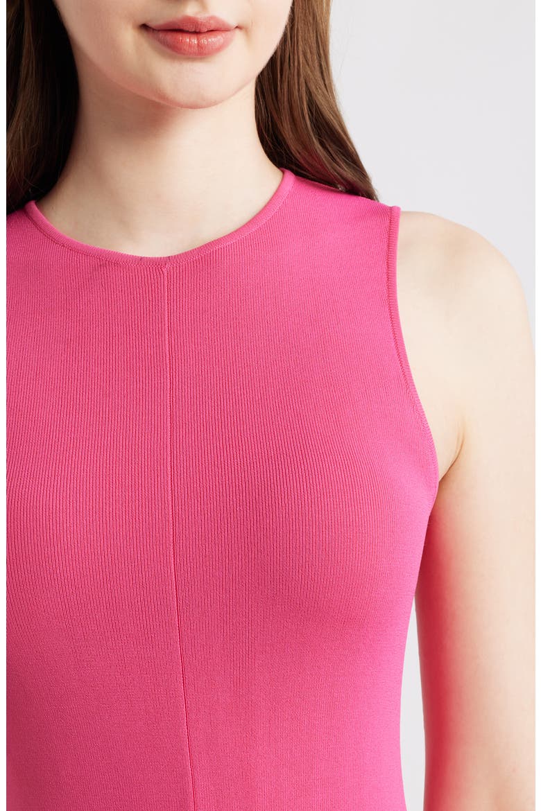 The Lucerne Sleeveless Knit Minidress, Alternate, color, PARADISE PINK
