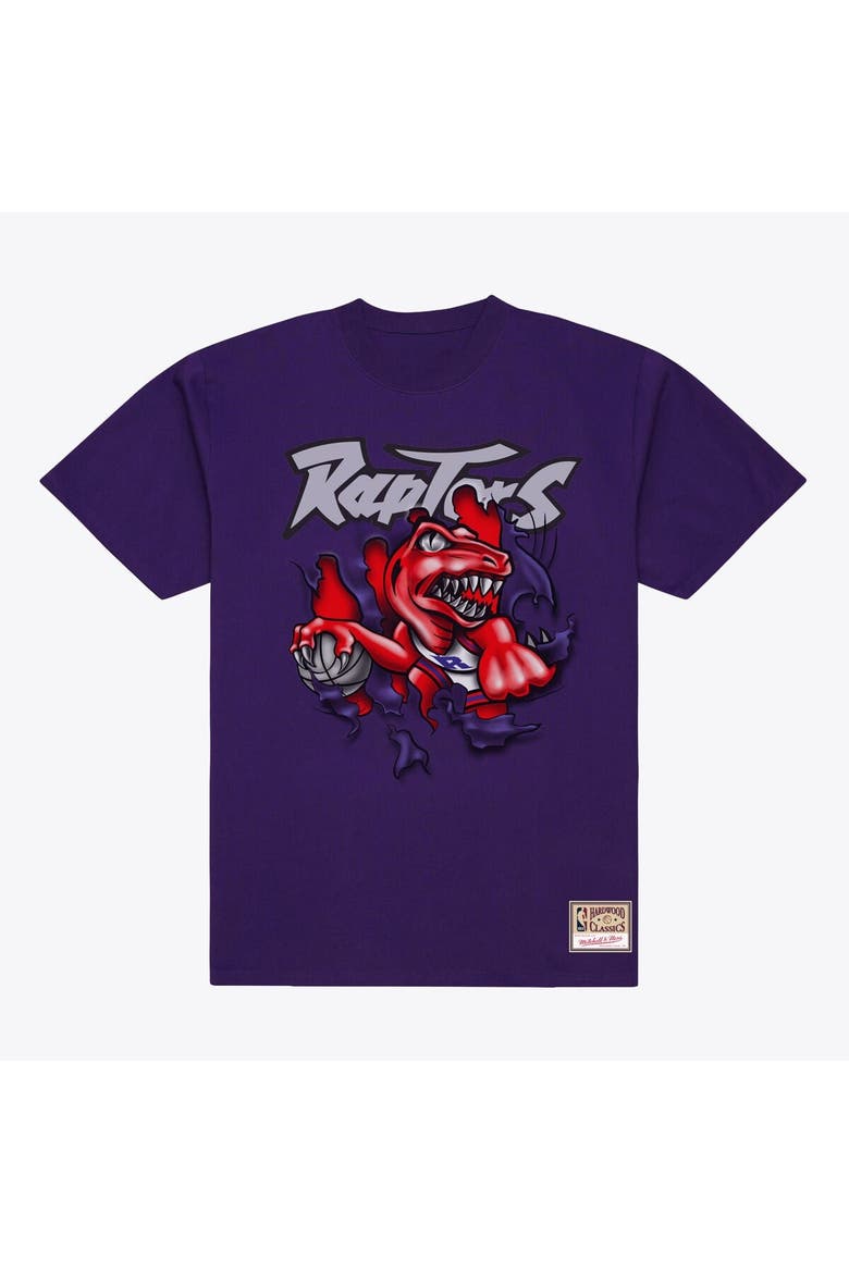 Men's Mitchell & Ness Purple Toronto Raptors Breakthrough T-Shirt, Alternate, color, Purple