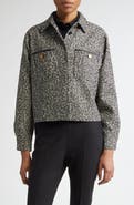 Max Mara Demien Wool Blend Tweed Jacket